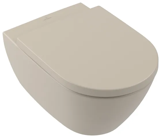 Wand-Tiefspül-WC DirectFlush „Subway 2.0“ 37 × 36,5 × 56 cm in Almond, ohne Spülrand, Abgang waagerecht Wand-Tiefspül-WC DirectFlush „Subway 2.0“ 37 × 36,5 × 56 cm in Almond, ohne Spülrand, Abgang waagerecht