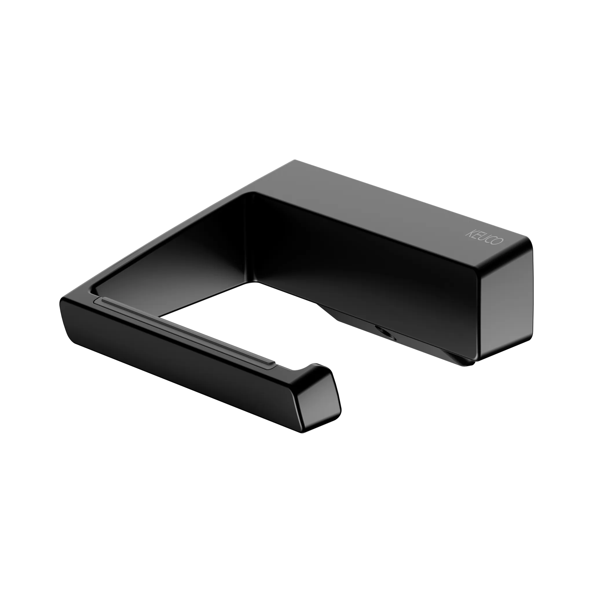 KEUCO AVENO Toilettenpapierhalter offene Form schwarz matt KEUCO AVENO Toilettenpapierhalter offene Form schwarz matt