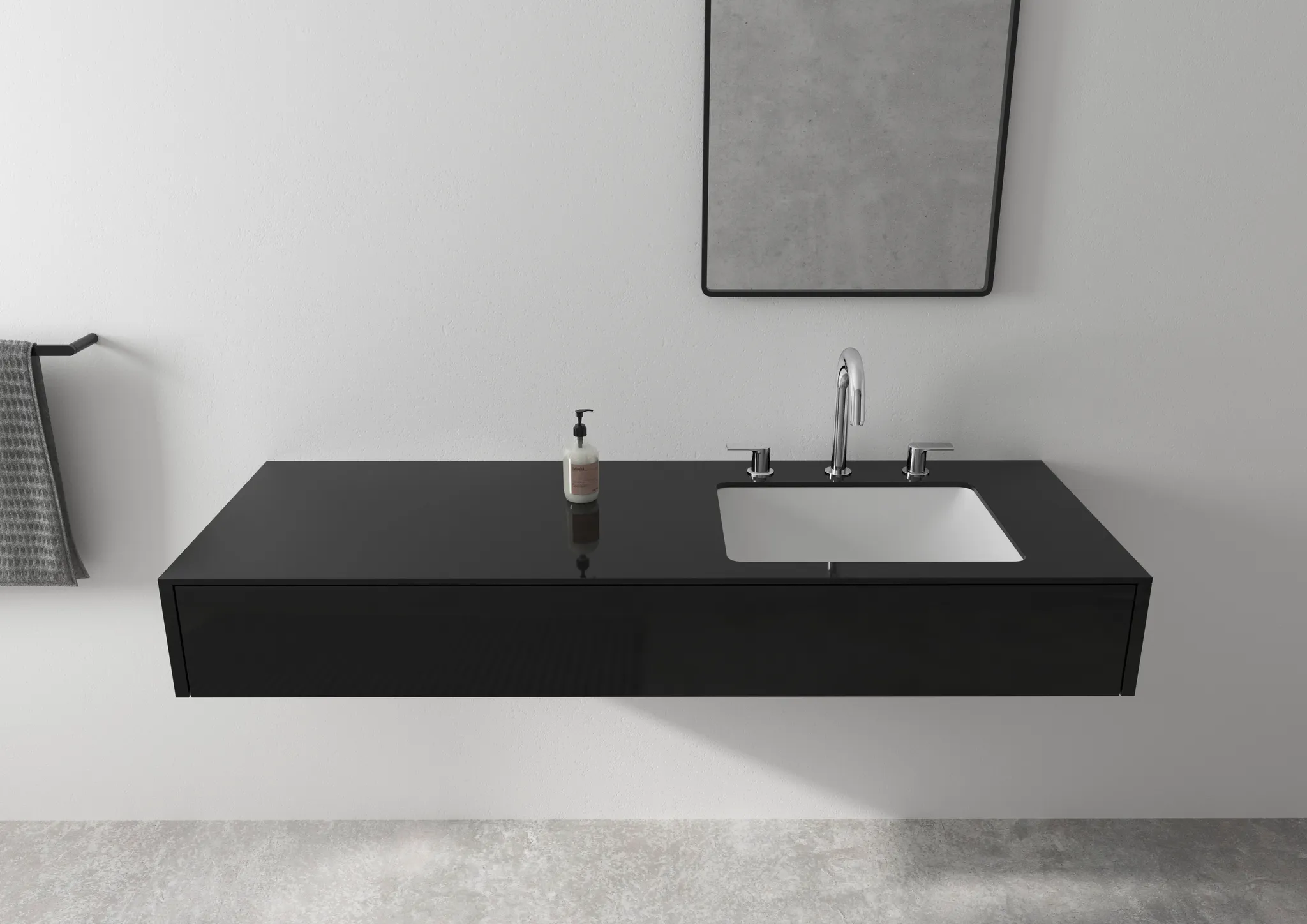 3-Loch Waschtischarmatur Vernis Shape chrom 3-Loch Waschtischarmatur Vernis Shape chrom