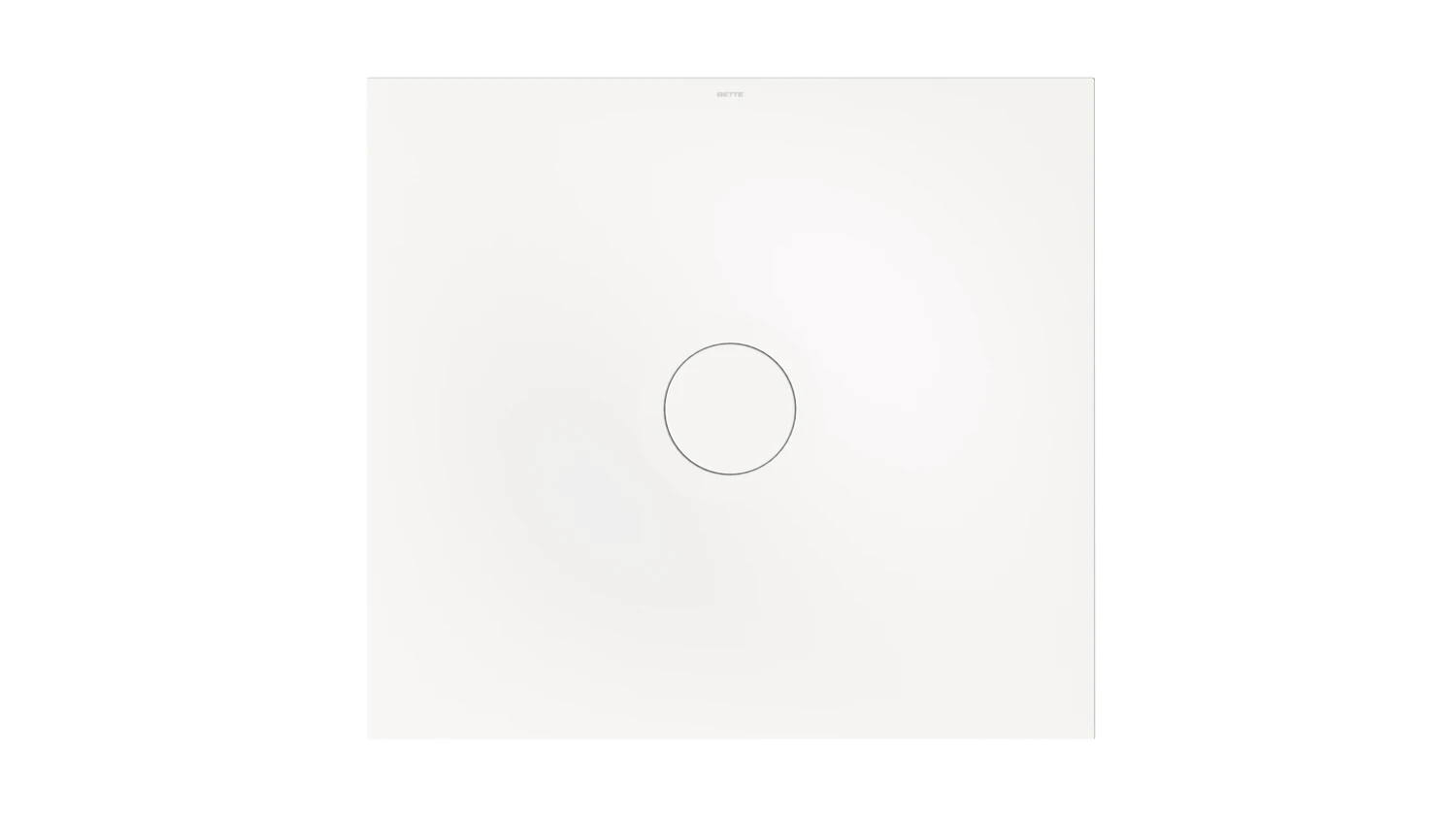 Bette rechteck Duschwanne „BetteAir“ 1100 × 1000 mm ohne Oberflächenbeschichtung, ohne Oberflächenveredelung, ohne Wannenträger, in Edelweiß