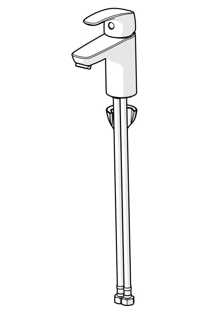 HansaPINTO Waschtischarmatur HansaPINTO 2017 Einhebelmischer Chrom