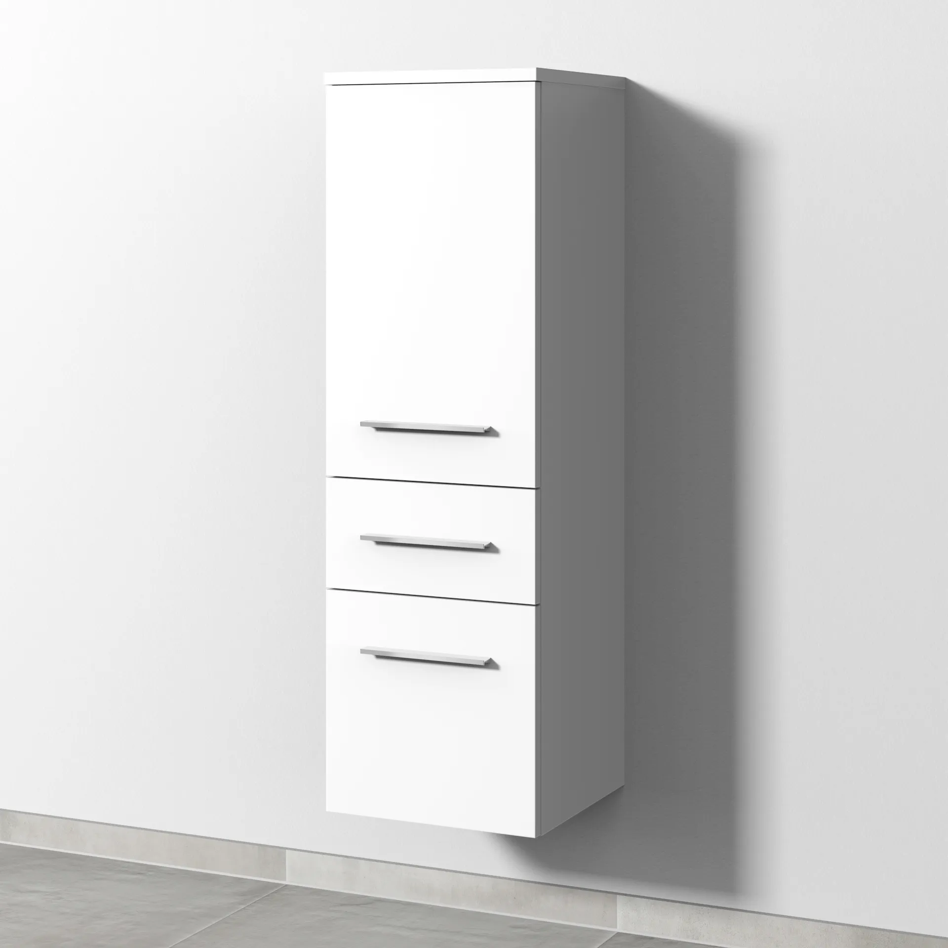 Sanipa Mittelschrank „2morrow“ 350 × 1105 × 350 mm in Weiß-Soft