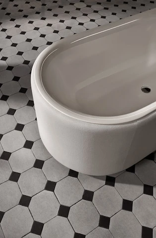 Bette Badewanne „BetteLux Oval Couture“ oval 180 × 80 cm in Weiß Bette Badewanne „BetteLux Oval Couture“ oval 180 × 80 cm in Weiß