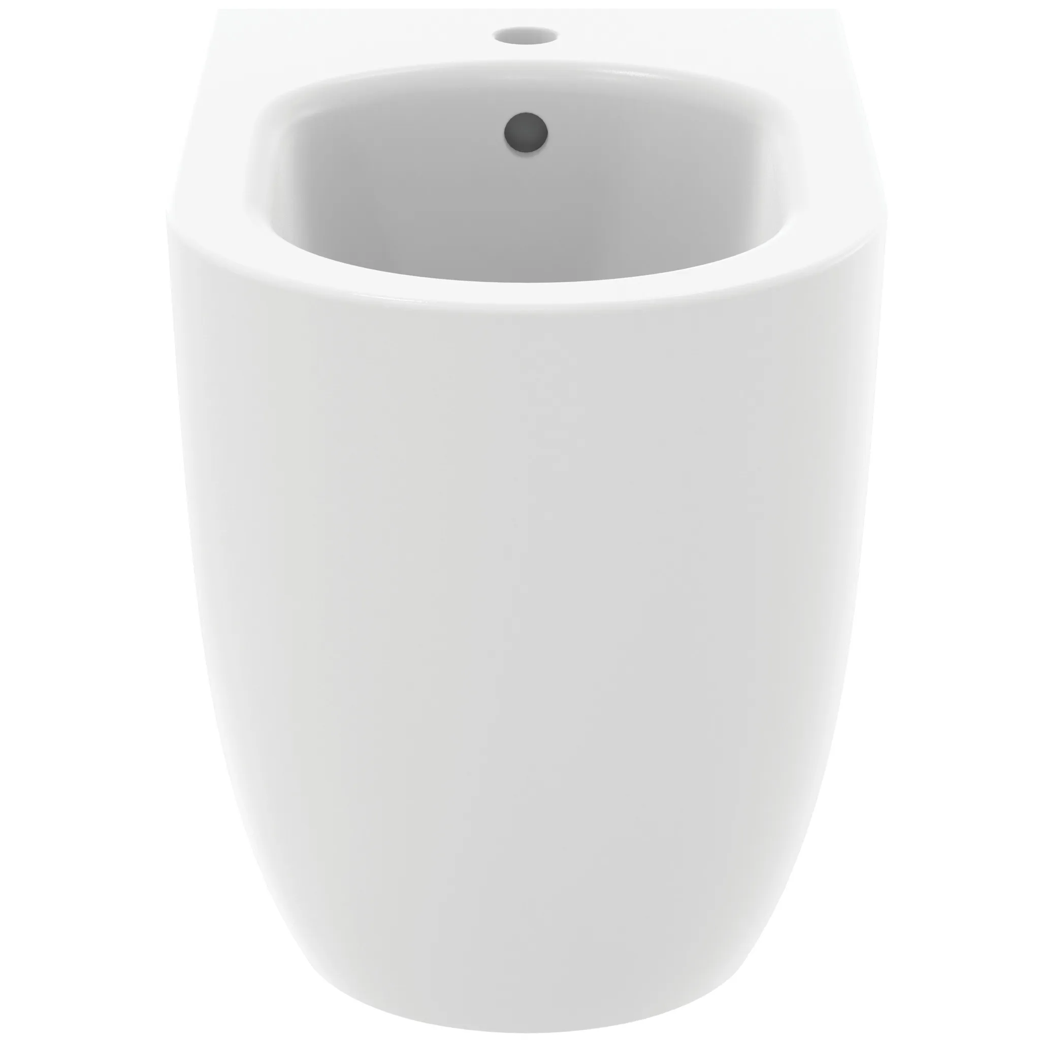 Ideal Standard Bidet „BlendCurve“, Befestigung verdeckt 35,5 × 56 × 40 cm in Seidenweiß