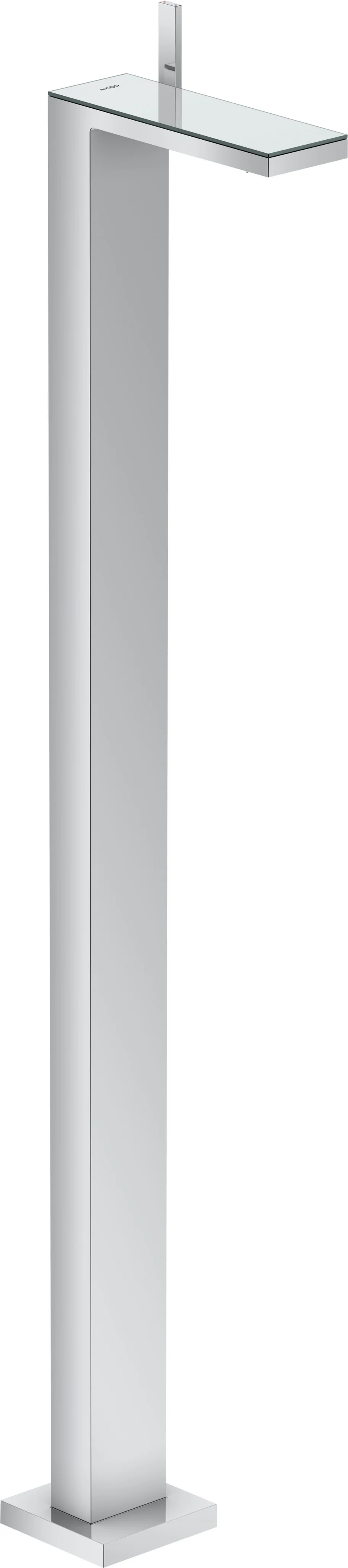 Hansgrohe AXOR MyEdition Einhebel-Waschtischmischer bodenstehend schwarz/chrom, Ausladung 196 mm, Auslaufhöhe 1158 mm Hansgrohe AXOR MyEdition Einhebel-Waschtischmischer bodenstehend schwarz/chrom, Ausladung 196 mm, Auslaufhöhe 1158 mm