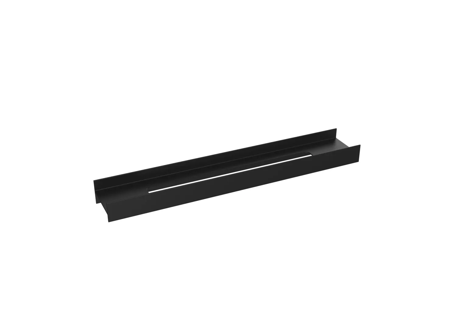 Badetuchhalter Aura 600mm, schwarz Badetuchhalter Aura 600mm, schwarz