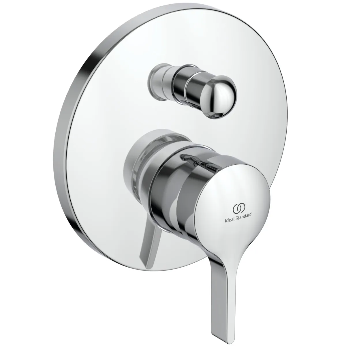 Badearmatur Unterputz Melange, Bausatz 2, Ros. Durchmesser:163mm, eigensicher nach DIN EN 1717, Chrom Badearmatur Unterputz Melange, Bausatz 2, Ros. Durchmesser:163mm, eigensicher nach DIN EN 1717, Chrom