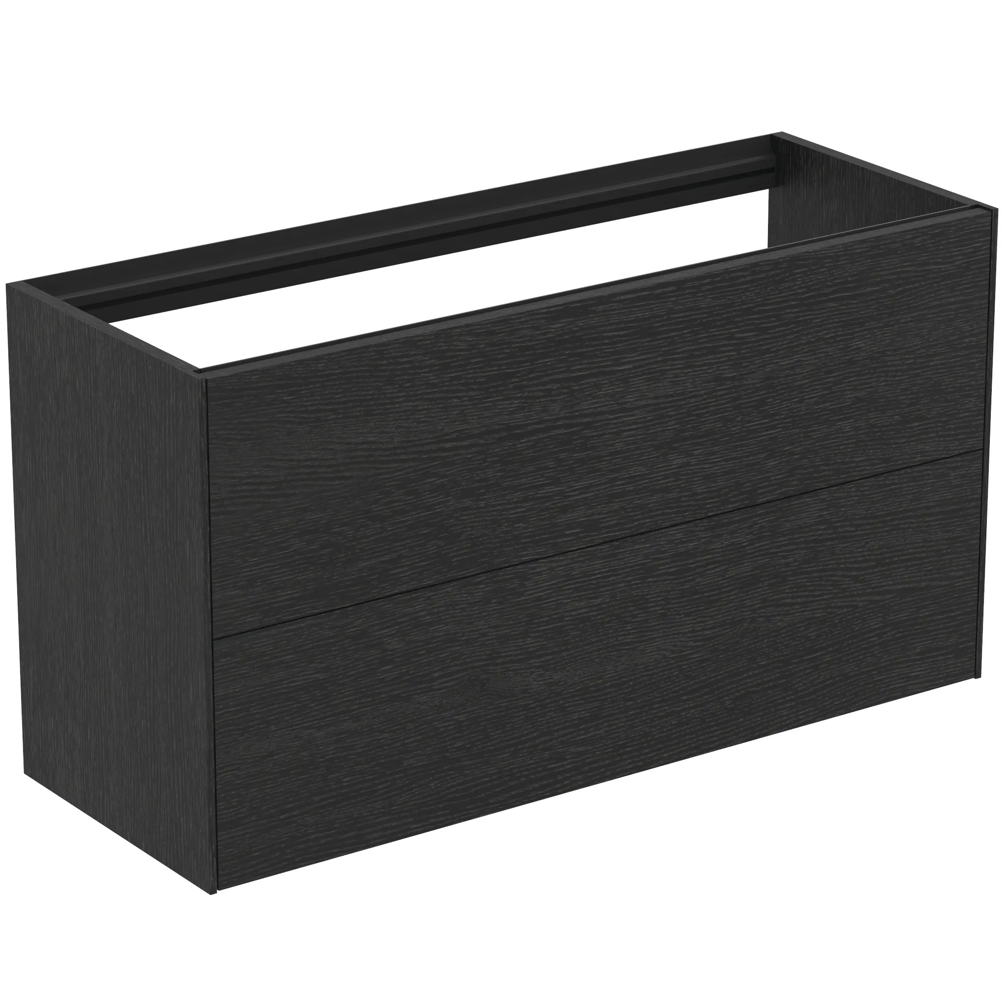 Ideal Standard Waschtischunterschrank „Conca“ 100 × 54 × 37,3 cm Eiche geflammt Furnier