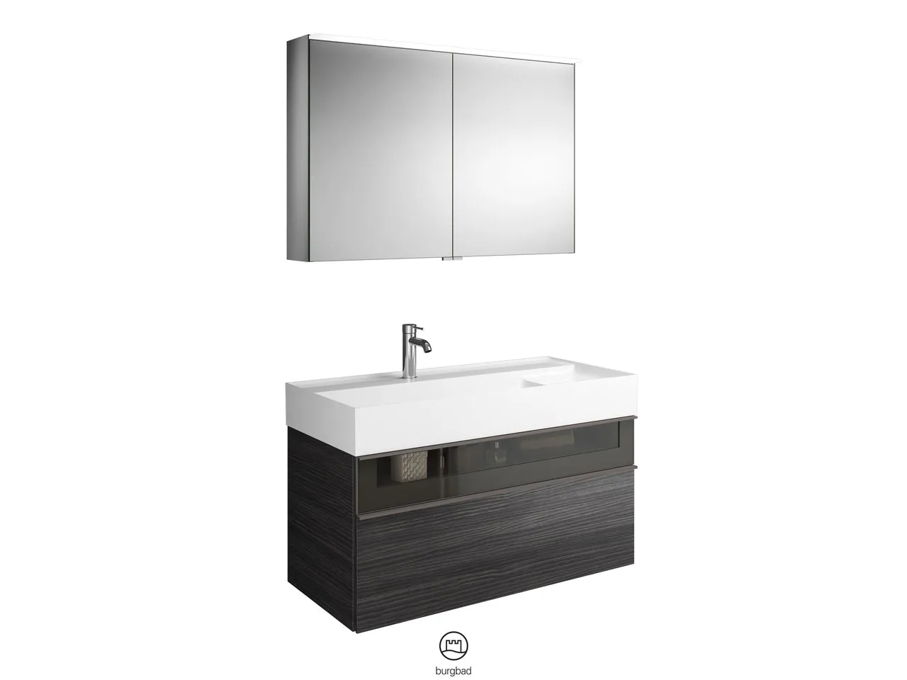 burgbad Yumo PG1 Badmöbelset (SFKZ102), Breite 1015 mm burgbad Yumo PG1 Badmöbelset (SFKZ102), Breite 1015 mm