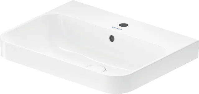 Aufsatzwaschtisch „Happy D.2 Plus“, mit Überlauf, Hahnlochposition mittig Aufsatzwaschtisch „Happy D.2 Plus“, mit Überlauf, Hahnlochposition mittig