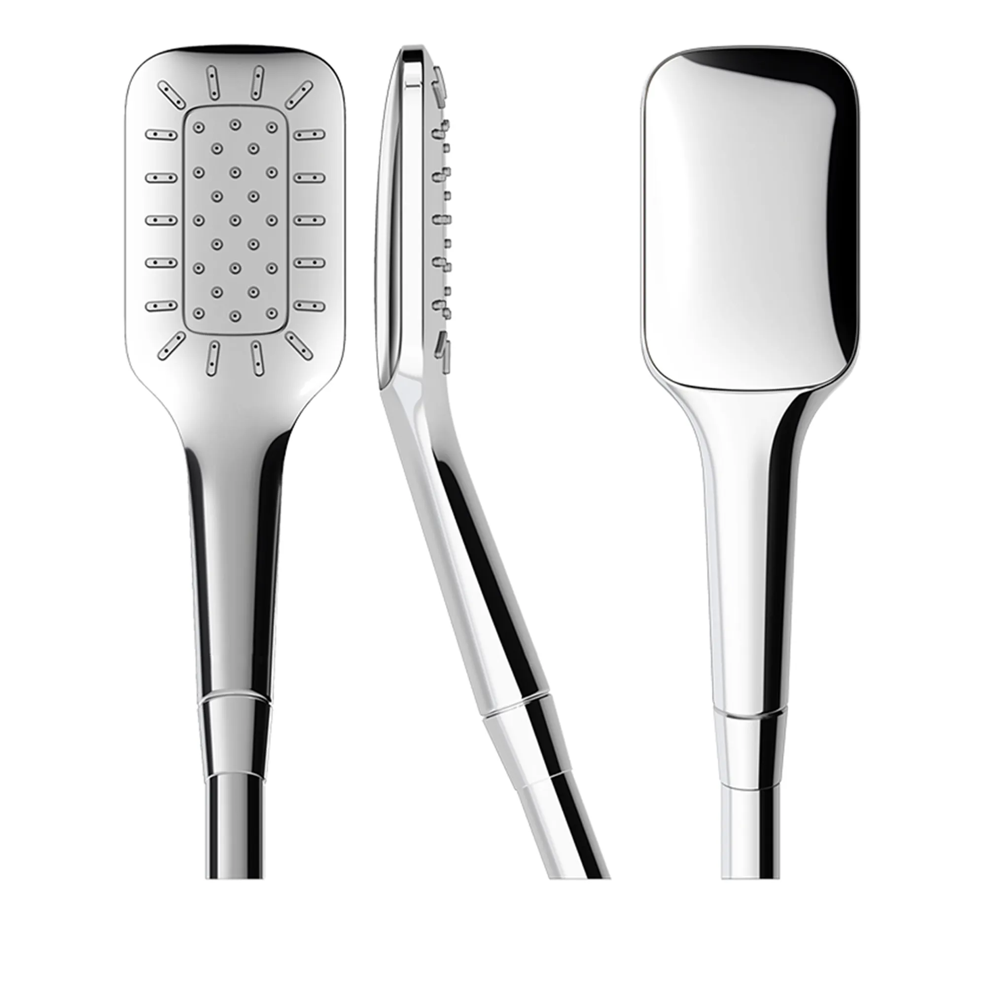 Handbrause MyCity100, Chrome Brausestrahl: Rainspray Mit RubiClean Selbstreinigender Strahlformer Verkalkungsarm Mit Ecochoice Durchfluss mit Regler: 5.7 l/min (3 bar) Durchfluss ohne Regler: 11.3 l/min (3 bar) Handbrause MyCity100, Chrome Brausestrahl: Rainspray Mit RubiClean Selbstreinigender Strahlformer Verkalkungsarm Mit Ecochoice Durchfluss mit Regler: 5.7 l/min (3 bar) Durchfluss ohne Regler: 11.3 l/min (3 bar)