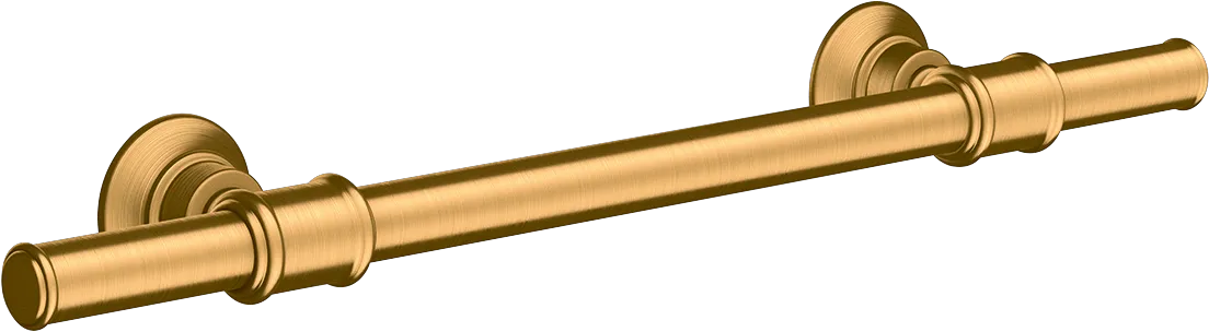 Hansgrohe AXOR Montreux Haltegriff Brushed Gold Optic, 463 mm Länge, Wandmontage mit verdeckter Befestigung
