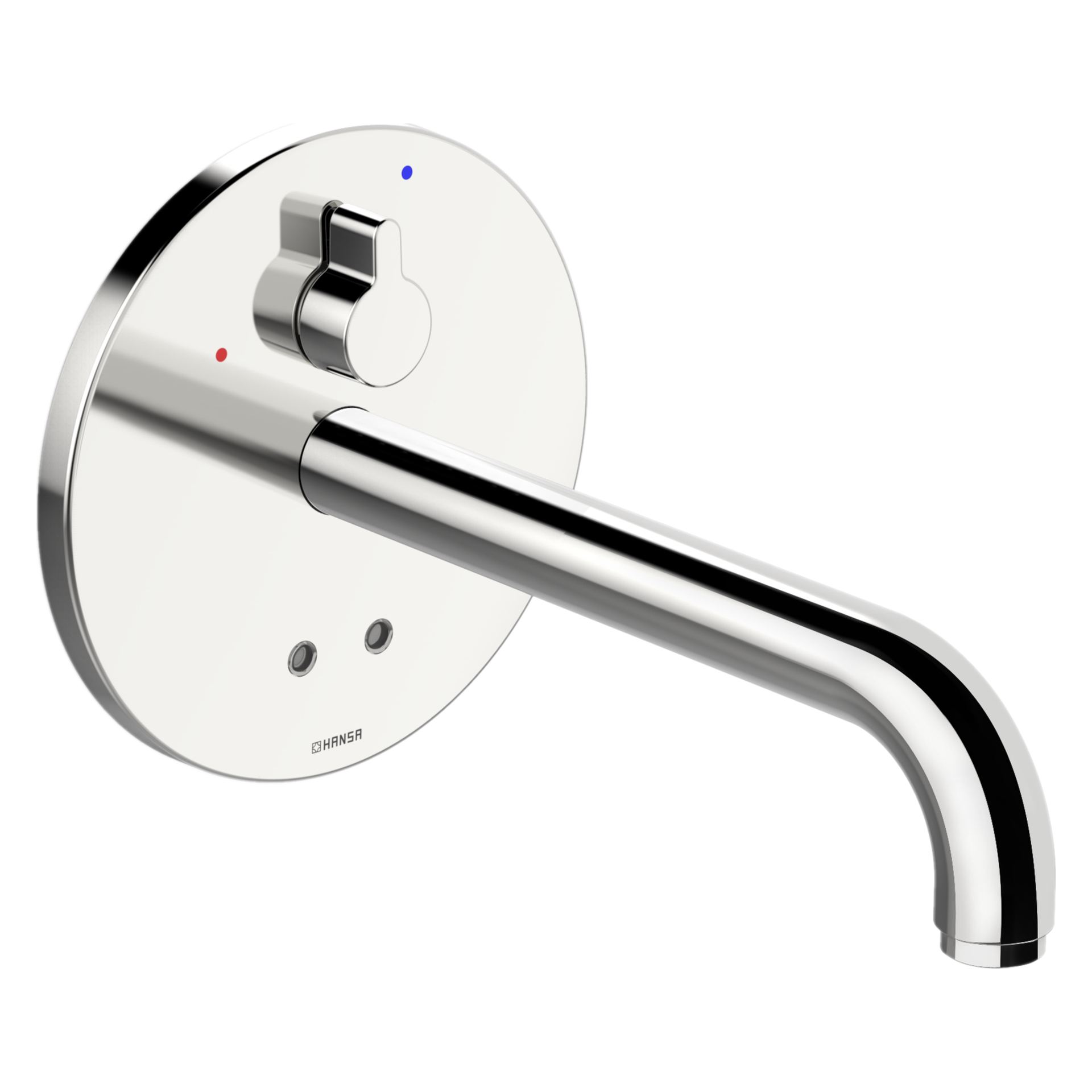 Hansa Waschtischarmatur, elektronisch „Electra“ Ausladung 245 mm in Chrom Hansa Waschtischarmatur, elektronisch „Electra“ Ausladung 245 mm in Chrom