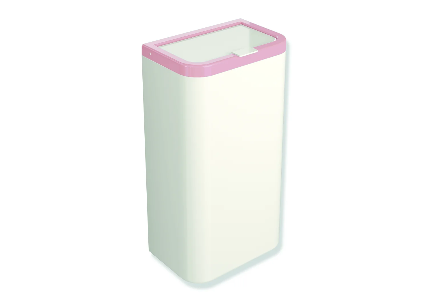 HEWI Papierabfallbehälter Serie 477, 25 l Fassungsvermögen, Wandmontage, Farbe: Rosa (HEWI 47), Maße: 281 x 505 x 181 mm HEWI Papierabfallbehälter Serie 477, 25 l Fassungsvermögen, Wandmontage, Farbe: Rosa (HEWI 47), Maße: 281 x 505 x 181 mm