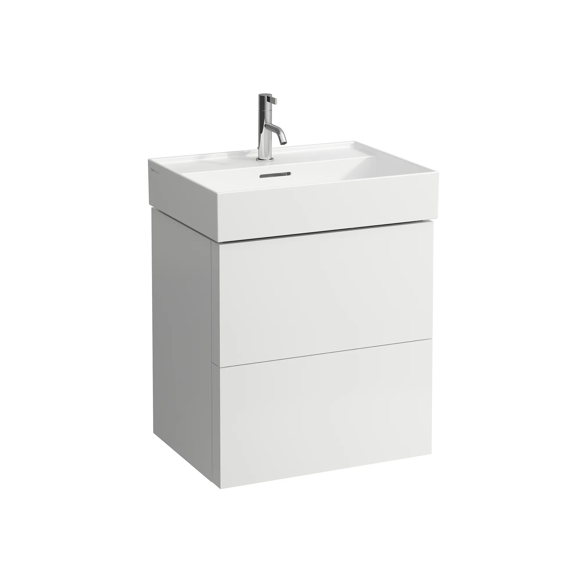 Laufen Waschtischunterbau „Kartell“ 450 × 600 × 580 mm Weiß matt Front- & Korpusfarbe: Weiß matt Laufen Waschtischunterbau „Kartell“ 450 × 600 × 580 mm Weiß matt Front- & Korpusfarbe: Weiß matt