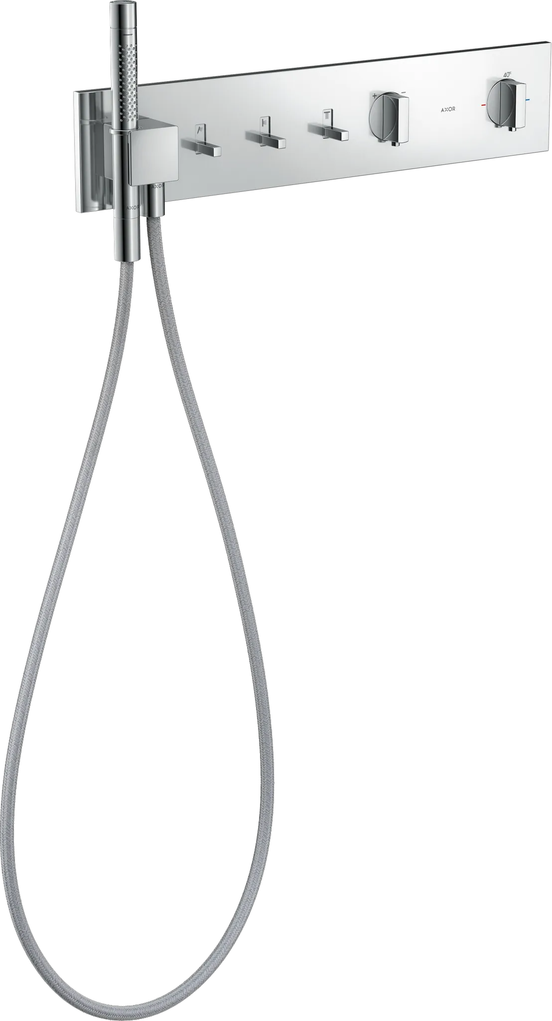AXOR ShowerComposition Thermostatmodul 540/110 Unterputz für 3 Verbraucher Chrom AXOR ShowerComposition Thermostatmodul 540/110 Unterputz für 3 Verbraucher Chrom