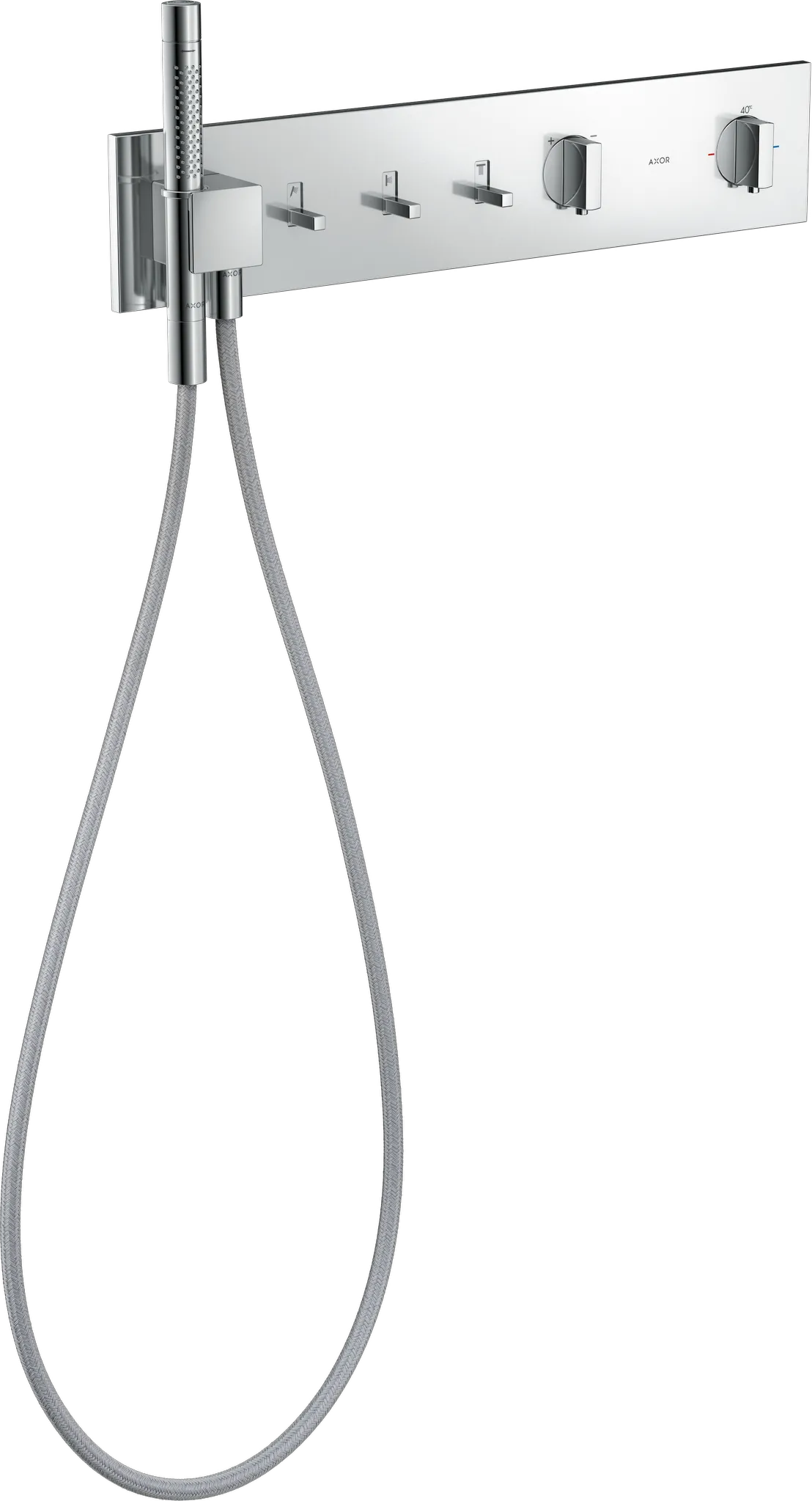 Hansgrohe AXOR ShowerComposition Thermostatmodul 540⁄110 Unterputz für 3 Verbraucher, Chrom Hansgrohe AXOR ShowerComposition Thermostatmodul 540⁄110 Unterputz für 3 Verbraucher, Chrom