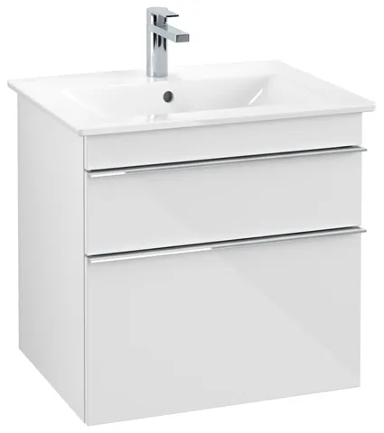 Villeroy & Boch Waschtischunterschrank „Venticello“ für Schrankwaschtisch 603 × 590 × 502 mm Glossy White, für Becken mittig