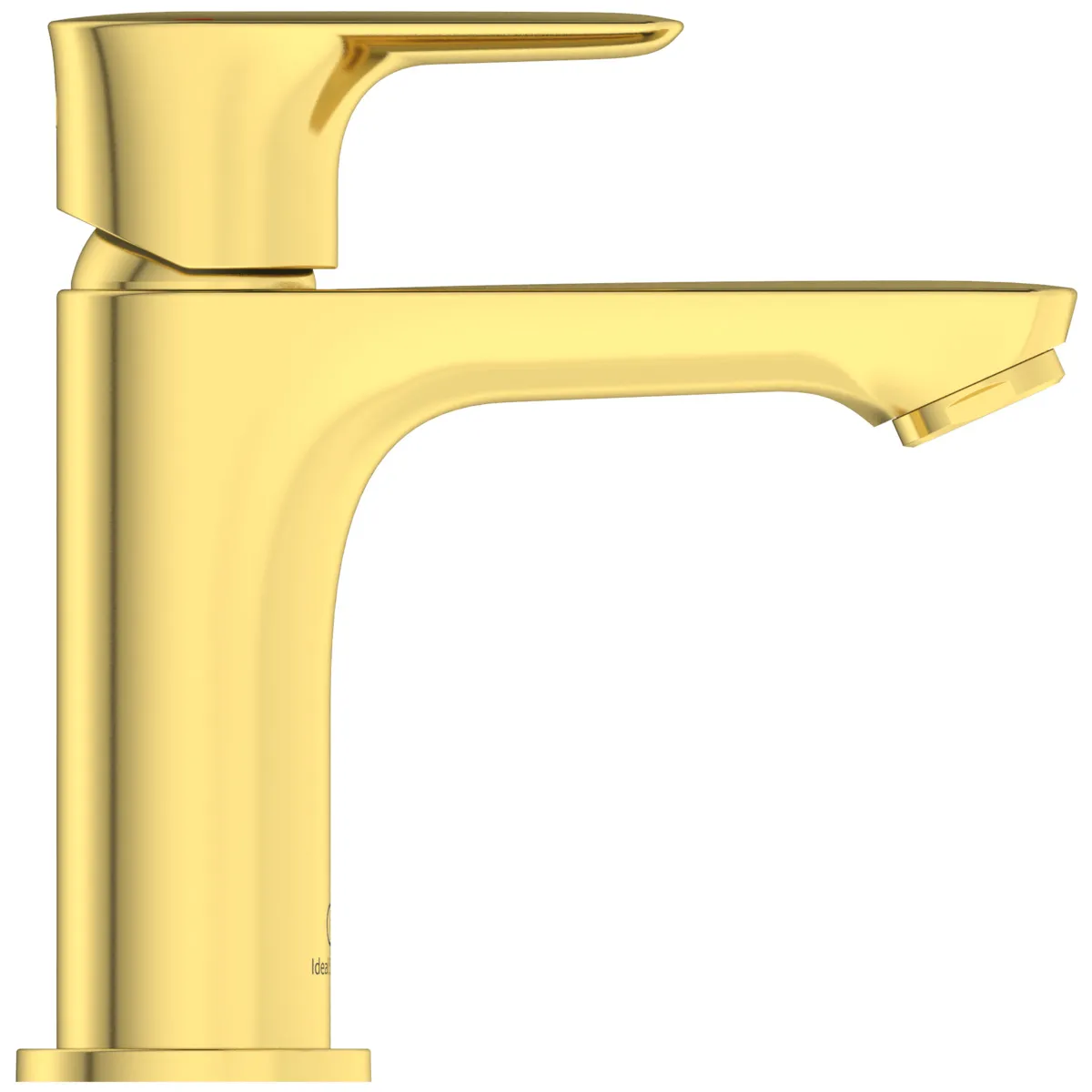 Ideal Standard Waschtischarmatur Connect Air, Slim, 5l/min, ohne Ablaufgarnitur, Ausladung 107mm, Brushed Gold