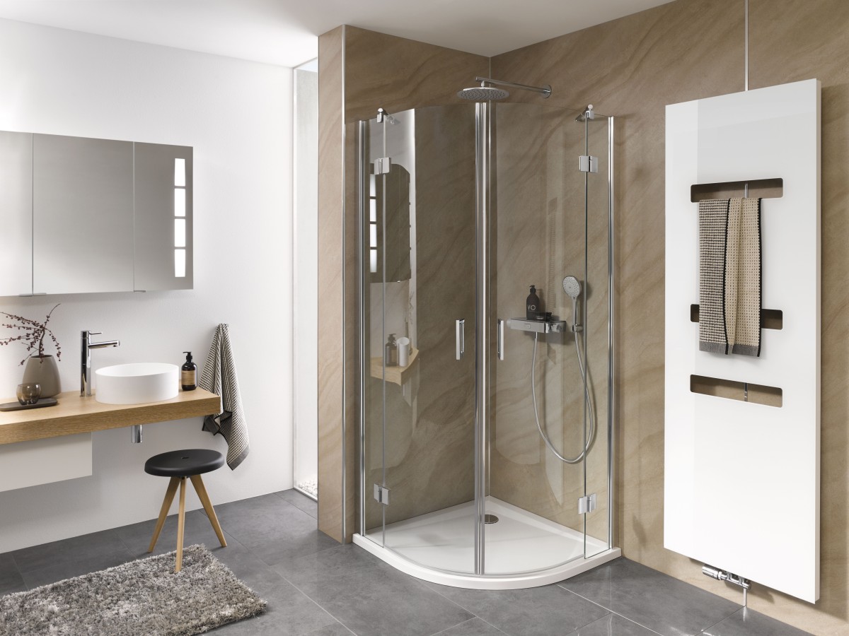 HSK Badewannenaufsatz passend zu Badewannenaufsätze von K2.80 bis K2.82 „K2“ Glas Klar hell, Scharniere Chromoptik (Alu Hochglanz poliert) HSK Badewannenaufsatz passend zu Badewannenaufsätze von K2.80 bis K2.82 „K2“ Glas Klar hell, Scharniere Chromoptik (Alu Hochglanz poliert)