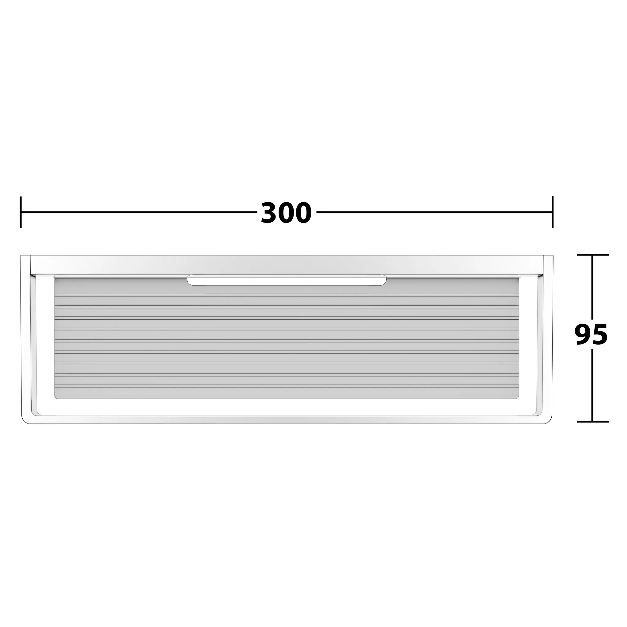 Edition 11 11158010000 Duschkorb silber-eloxiert/verchromt Edition 11 11158010000 Duschkorb silber-eloxiert/verchromt