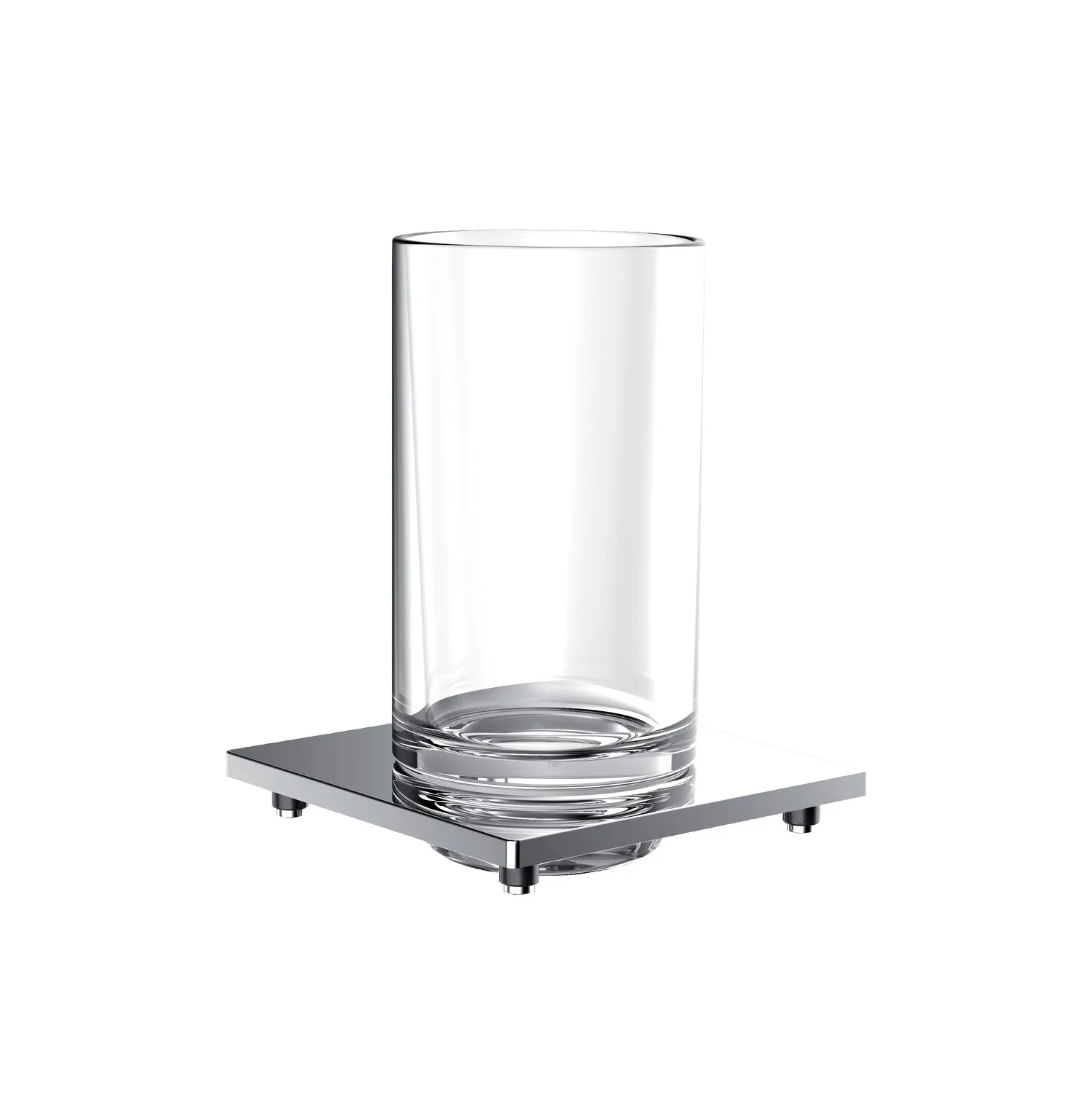 liaison Glashalter für Reling Glasteil klar, chrom liaison Glashalter für Reling Glasteil klar, chrom
