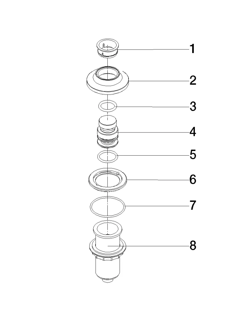 Dornbracht VAIA AIR SWITCH Bedienknopf - Bronze gebürstet, kompatibel mit Insinkerator Müllzerkleinerern wie Evolution