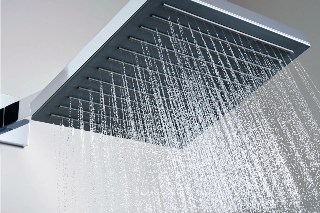 Hansgrohe Pulsify E Kopfbrause EcoSmart Chrom, 260 x 260 mm, PowderRain Strahlart, für Durchlauferhitzer geeignet Hansgrohe Pulsify E Kopfbrause EcoSmart Chrom, 260 x 260 mm, PowderRain Strahlart, für Durchlauferhitzer geeignet