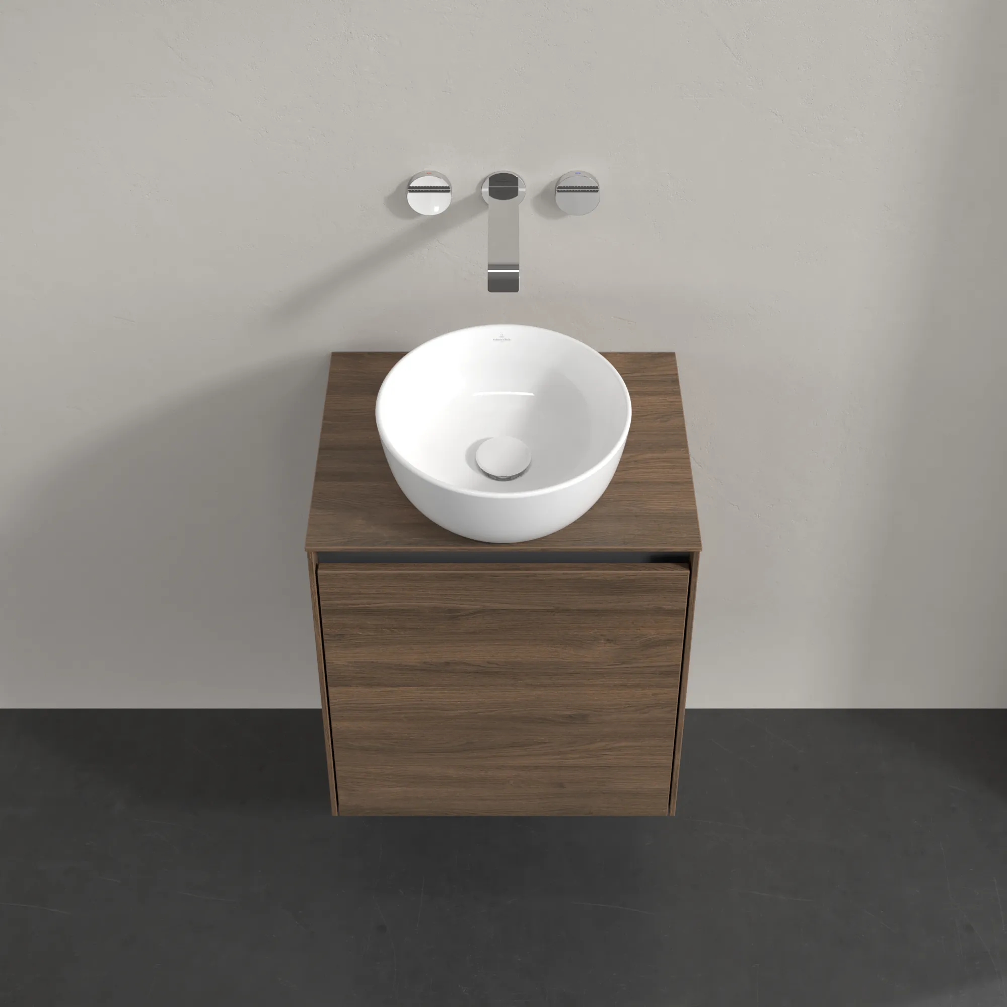 Villeroy & Boch Waschbeckenunterschrank Collaro Arizona Oak 500x380 mm, 1 Tür, SoftClosing, Wandmontage Villeroy & Boch Waschbeckenunterschrank Collaro Arizona Oak 500x380 mm, 1 Tür, SoftClosing, Wandmontage