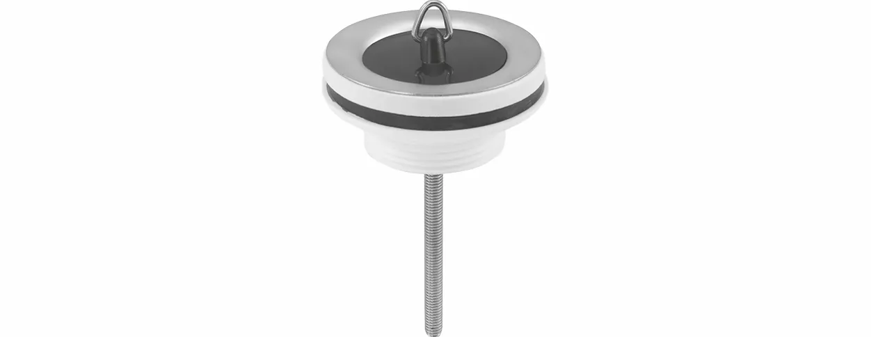 Univentil 1 1/4″ Unterteil Kunststoff komplett mit Stopfen