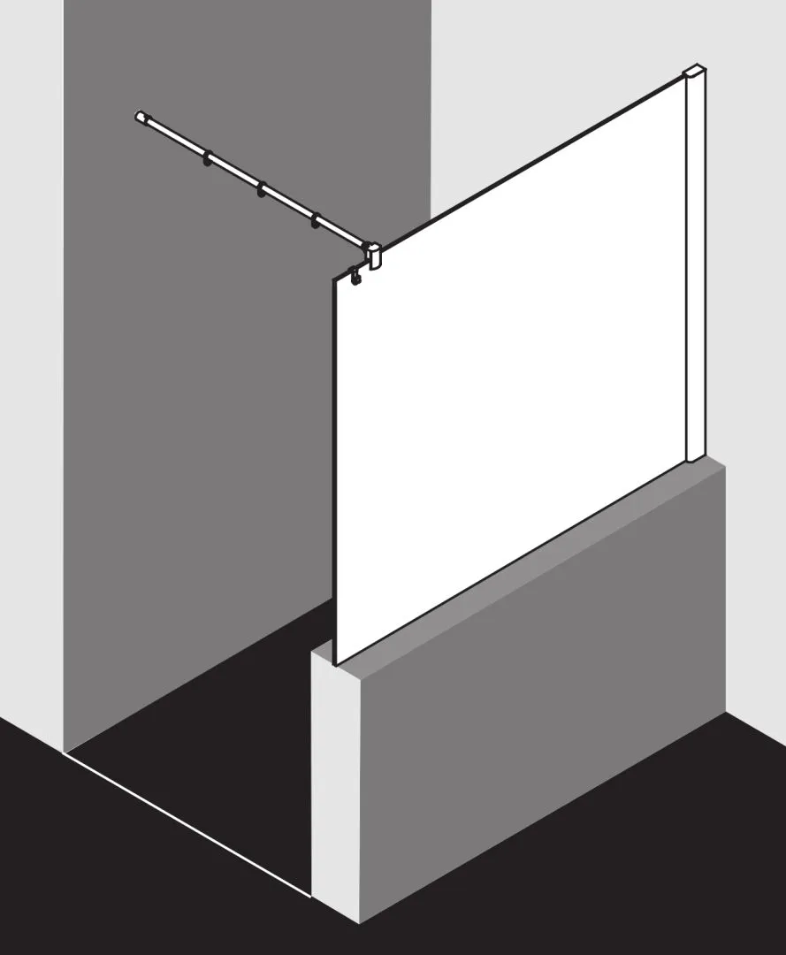 Kermi Duschdesign Walk-In-Duschkabine WALK-IN Wall „PASA XP“ Glas Klar, Profile Silber Mattglanz, BV: 720 - 750 mm WE: 730 - 760 mm H: 1850 mm Kermi Duschdesign Walk-In-Duschkabine WALK-IN Wall „PASA XP“ Glas Klar, Profile Silber Mattglanz, BV: 720 - 750 mm WE: 730 - 760 mm H: 1850 mm