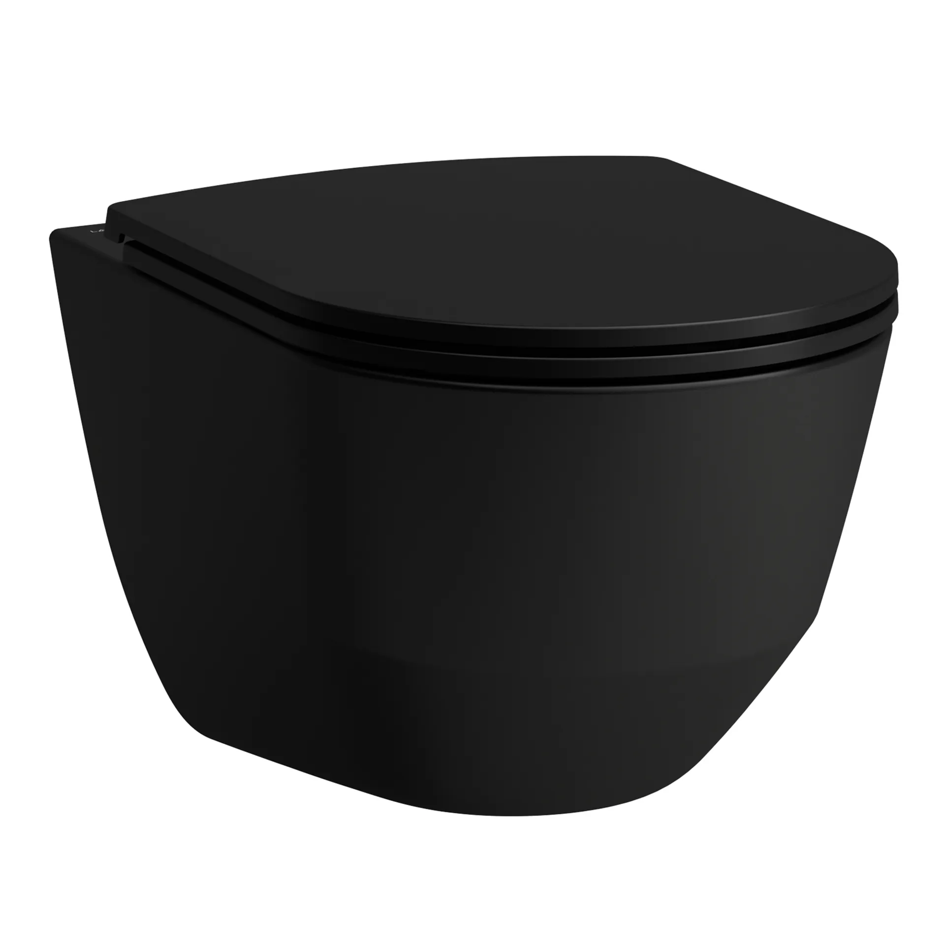 Laufen Wand-Tiefspül-WC „Pro“ 360 × 340 × 530 mm in Schwarz (matt), ohne Spülrand Laufen Wand-Tiefspül-WC „Pro“ 360 × 340 × 530 mm in Schwarz (matt), ohne Spülrand