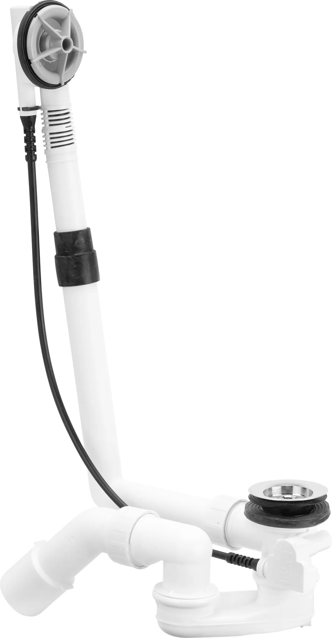 Viega Ab- und Überlaufgarnitur Modell 6162.1 „Multiplex“ für Standardwannen (Ablauf am Fußende) Viega Ab- und Überlaufgarnitur Modell 6162.1 „Multiplex“ für Standardwannen (Ablauf am Fußende)