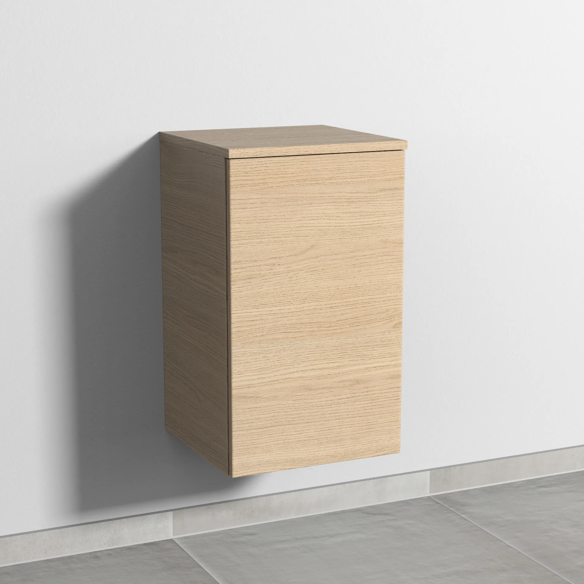 Sanipa Unterschrank „3way“ 350 × 580 × 345 mm Anschlag rechts, in Eiche Nordic, Anschlag rechts