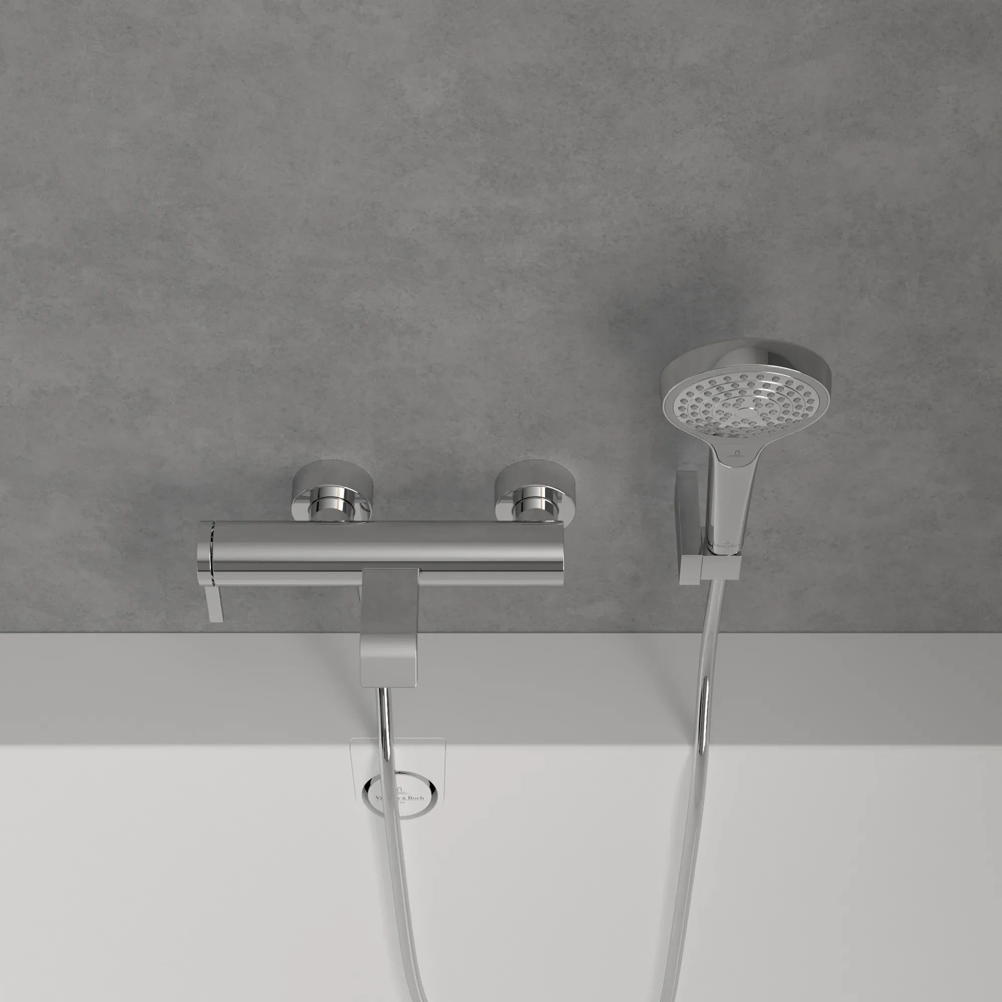 Einhand-Wannenarmatur „Dawn“ Ausladung 166 mm in Chrom Einhand-Wannenarmatur „Dawn“ Ausladung 166 mm in Chrom