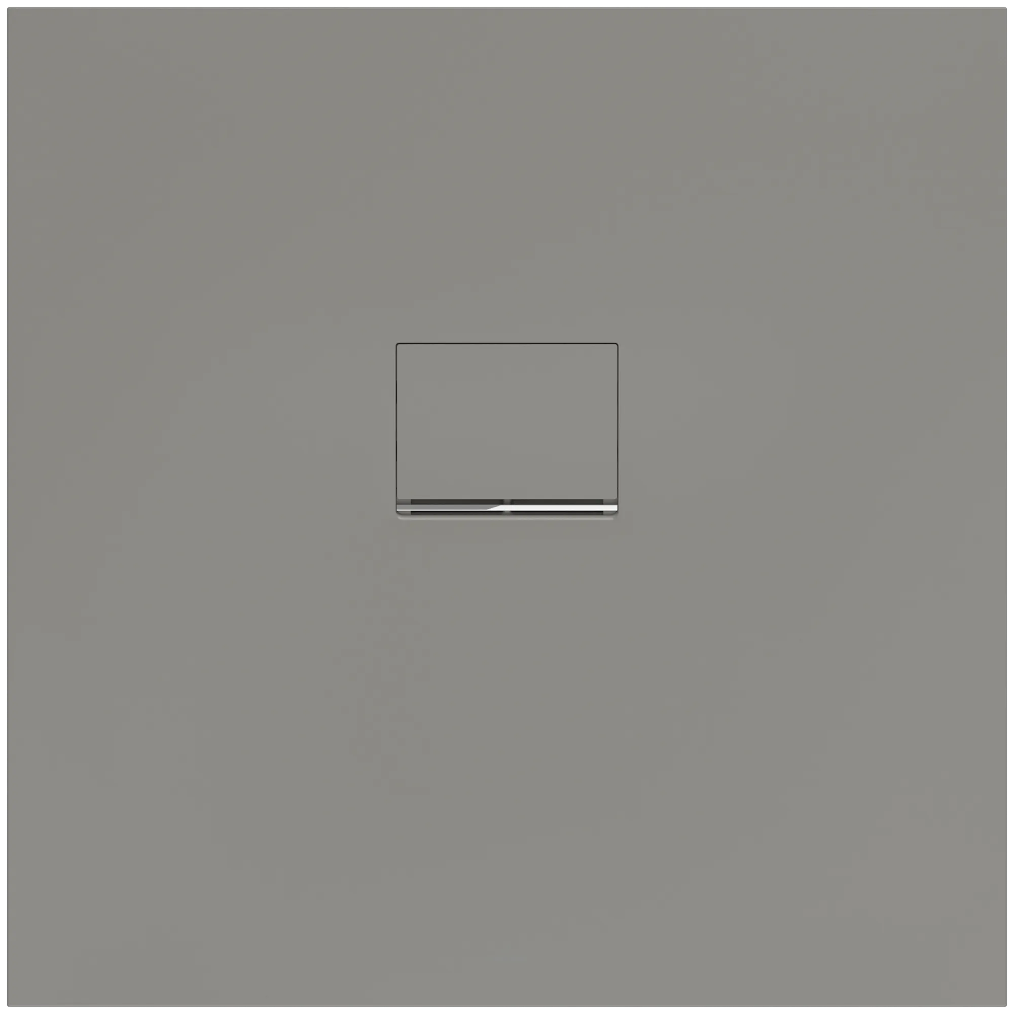 Villeroy & Boch Duschwanne Squaro Infinity, quadratisch, 900x900x40 mm, Grey, Quaryl®, Antirutschklasse C