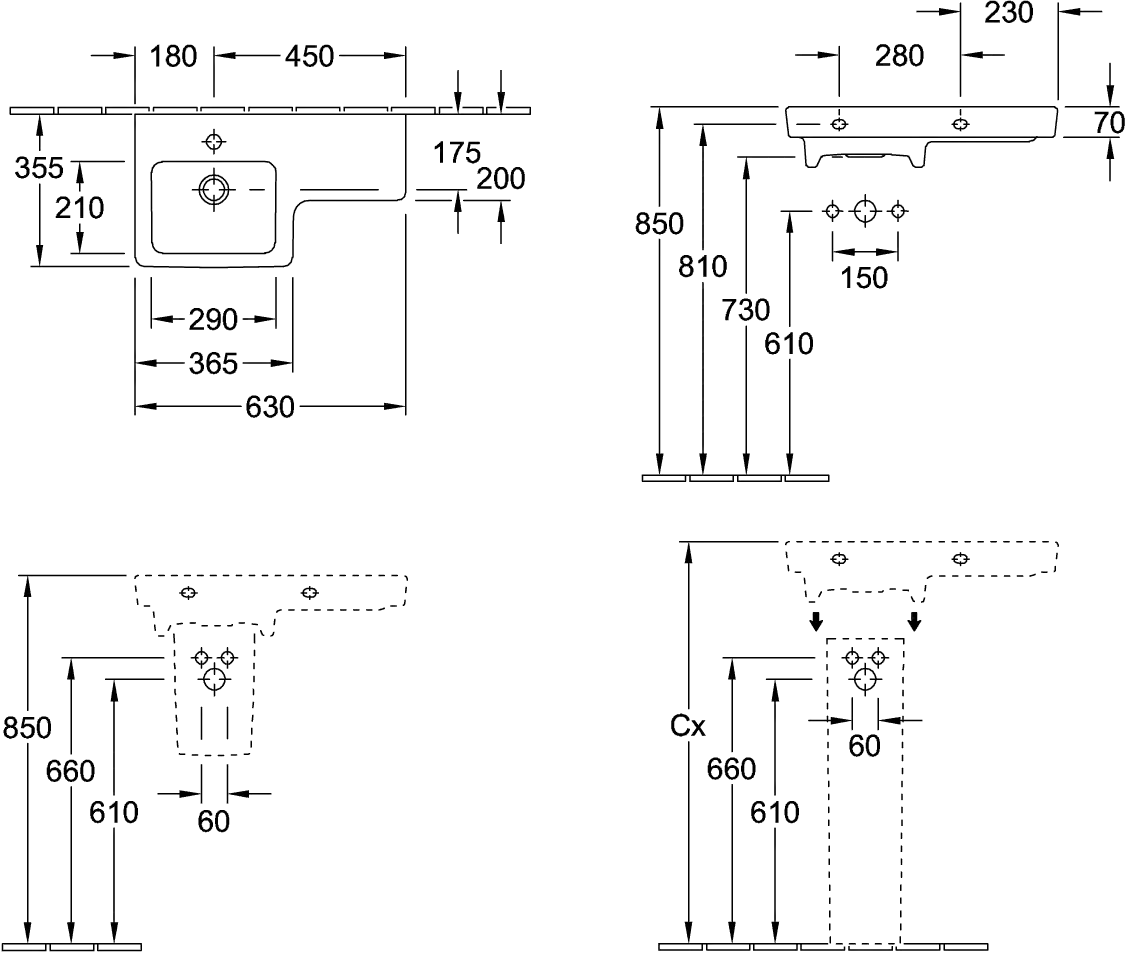 Halbsäule „Subway 2.0“ 19,4 × 30 × 24,5 cm Halbsäule „Subway 2.0“ 19,4 × 30 × 24,5 cm