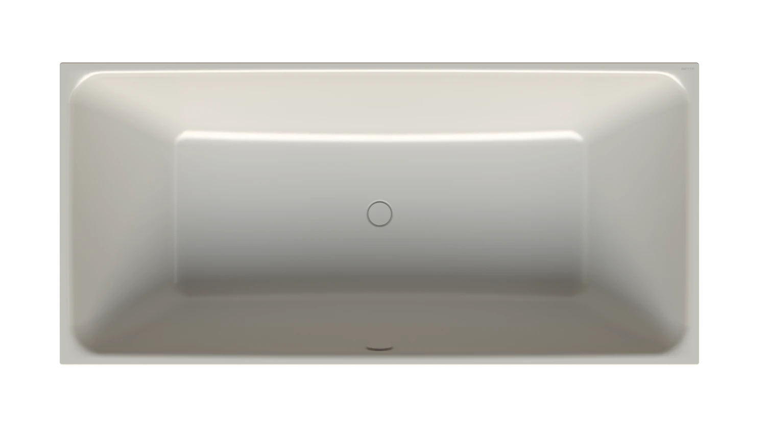 Bette Badewanne „BetteLoft“ rechteck 190 × 90 cm in Silver