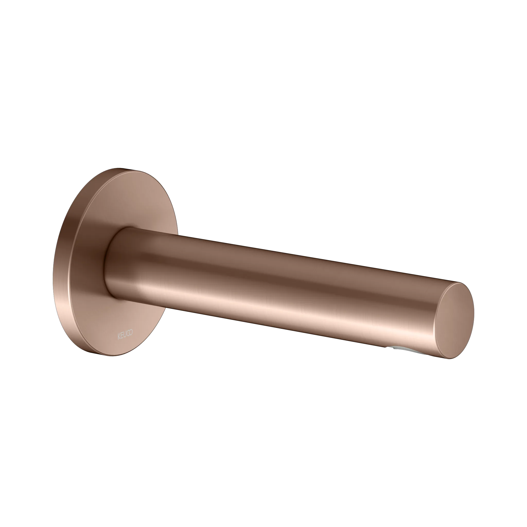 IXMO Wanneneinlauf DN15 Ausladung 180 mm Rotgold gebürstet rund