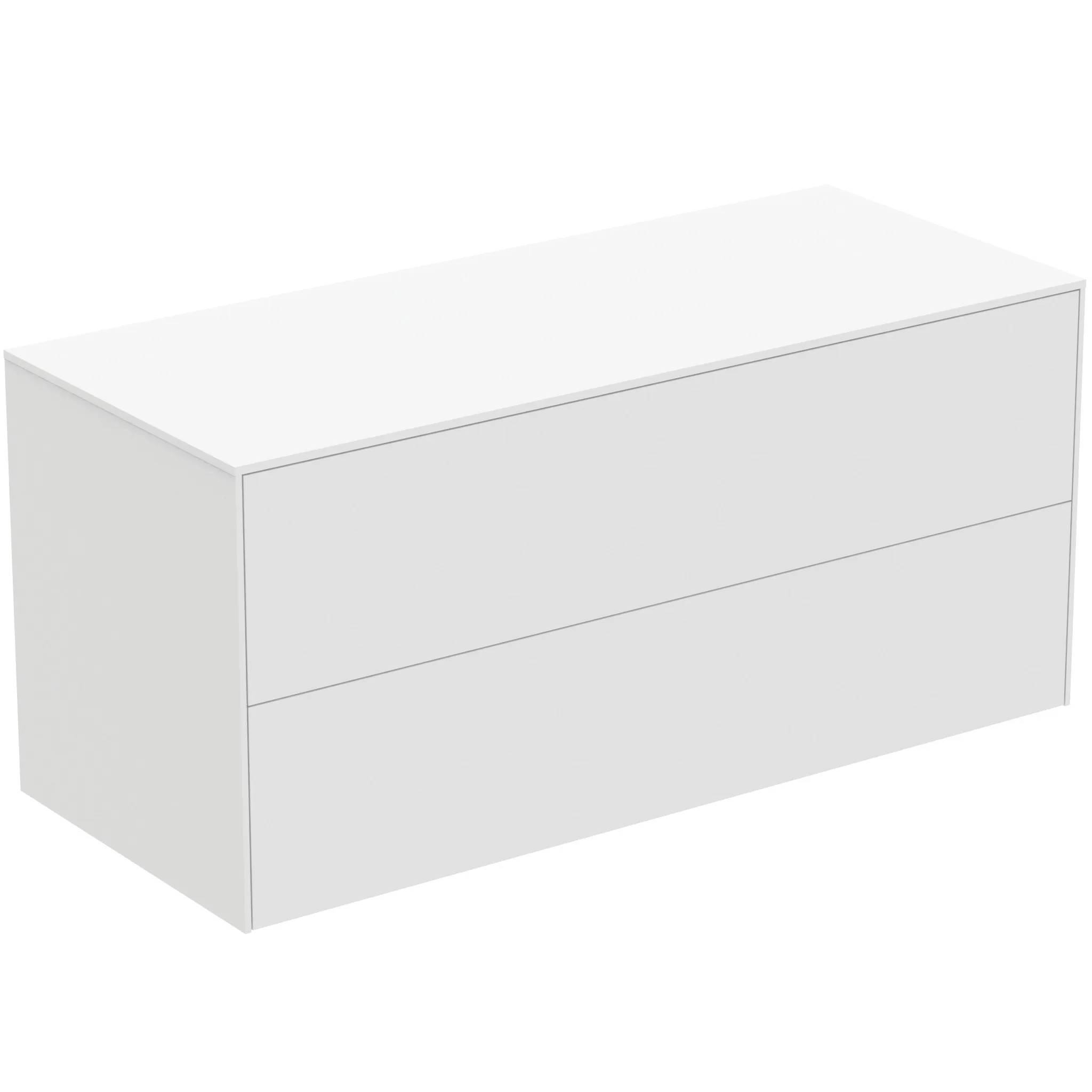 Ideal Standard Waschtischunterschrank „Conca“ 120,2 × 55 × 50,5 cm Weiß matt lackiert