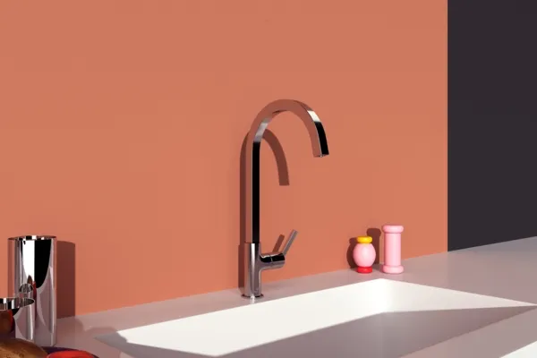 Ideal Standard Gusto Küchenarmatur BD411AA, eckiger Auslauf, Chrom Ideal Standard Gusto Küchenarmatur BD411AA, eckiger Auslauf, Chrom