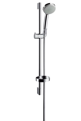 Brausenset Croma 100 1jet/Unica'C 650mm chrom mit Cassetta Seifenschale Brausenset Croma 100 1jet/Unica'C 650mm chrom mit Cassetta Seifenschale
