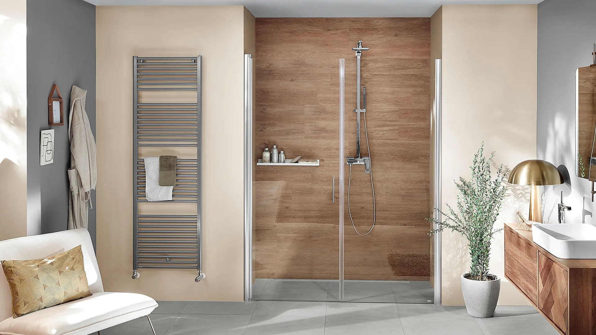 BEMM Badheizkörper Serie BMS-H1505x030x0600, Rubinrot BEMM Badheizkörper Serie BMS-H1505x030x0600, Rubinrot