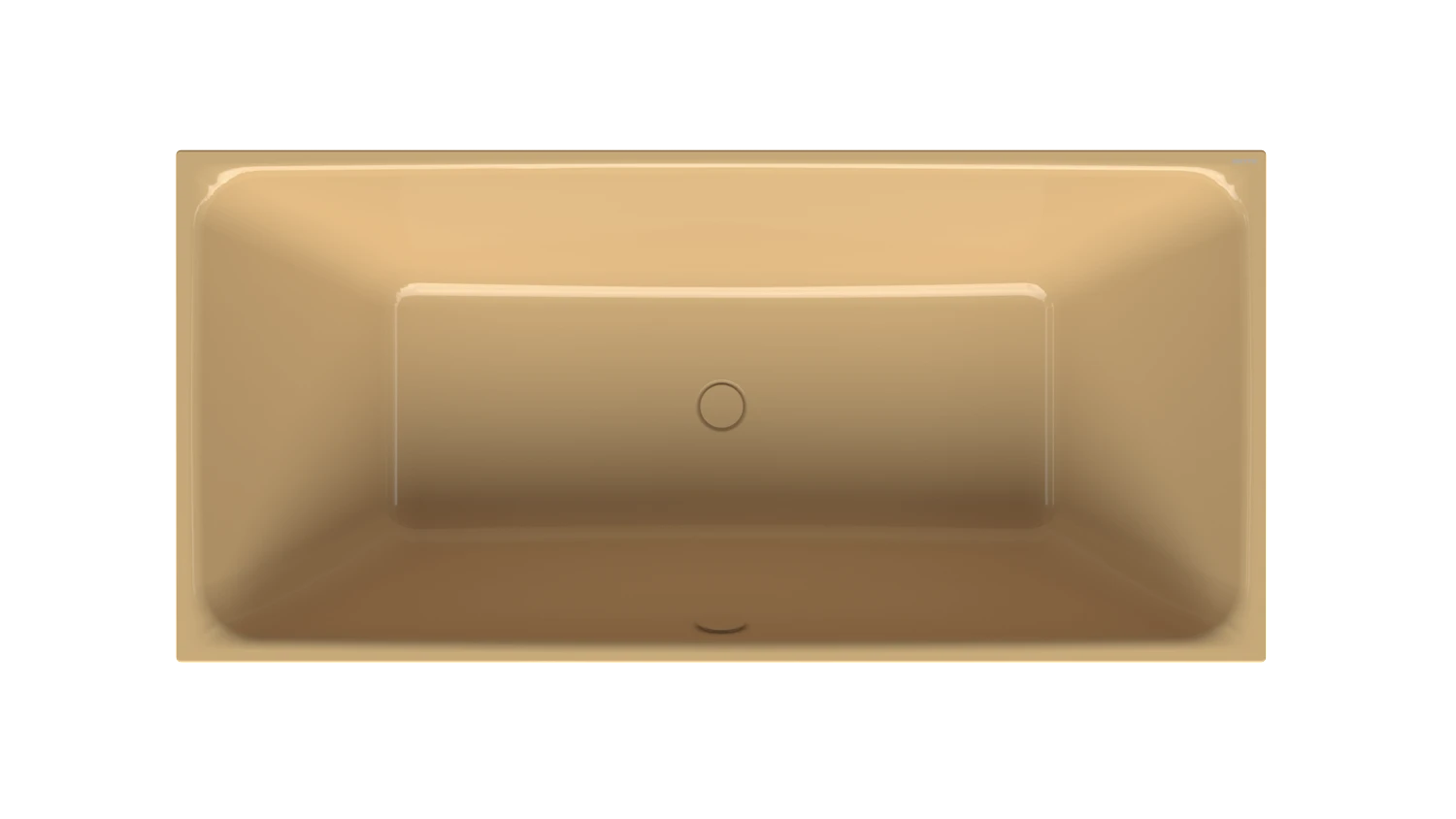 Bette Badewanne „BetteLoft“ rechteck 170 × 80 cm in Curry