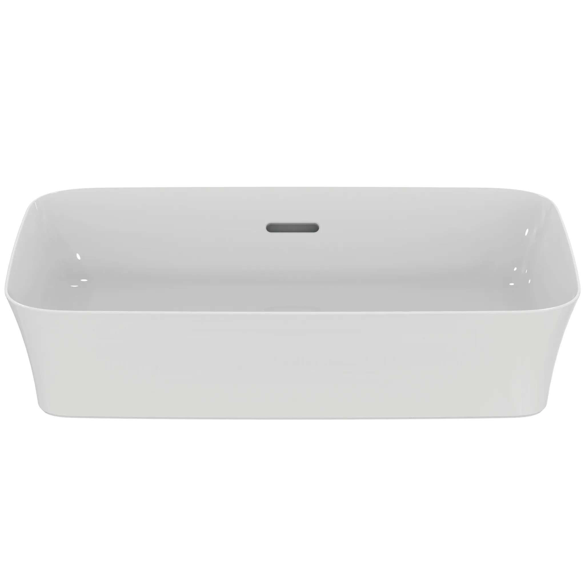 Waschbecken „Ipalyss“ 55 × 38 × 14,5 cm in Weiß Waschbecken „Ipalyss“ 55 × 38 × 14,5 cm in Weiß