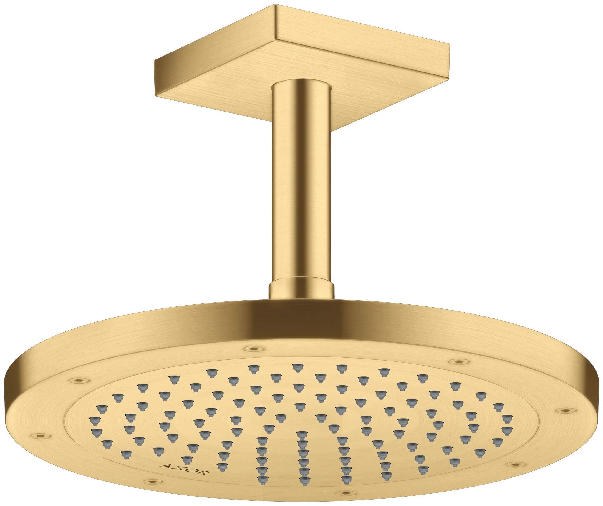 Hansgrohe AXOR ShowerSolutions Kopfbrause 245 1jet EcoSmart+ Brushed Gold Optic Hansgrohe AXOR ShowerSolutions Kopfbrause 245 1jet EcoSmart+ Brushed Gold Optic