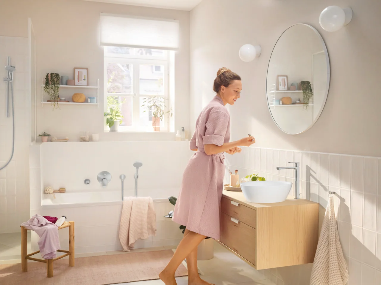 Hansgrohe Rebris S Einhebel-Wannenmischer Unterputz Chrom, 2 Verbraucher, max. Durchfluss 25,6 l/min, Keramikmischsystem, Temperaturbegrenzung einstellbar Hansgrohe Rebris S Einhebel-Wannenmischer Unterputz Chrom, 2 Verbraucher, max. Durchfluss 25,6 l/min, Keramikmischsystem, Temperaturbegrenzung einstellbar