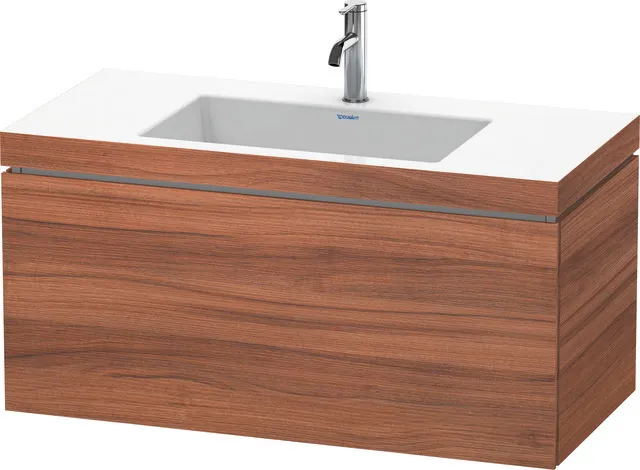 Duravit Möbelset c-shaped Set wandhängend wandhängend „L-Cube“ 100 × 50 × 48 cm Nussbaum Natur Duravit Möbelset c-shaped Set wandhängend wandhängend „L-Cube“ 100 × 50 × 48 cm Nussbaum Natur