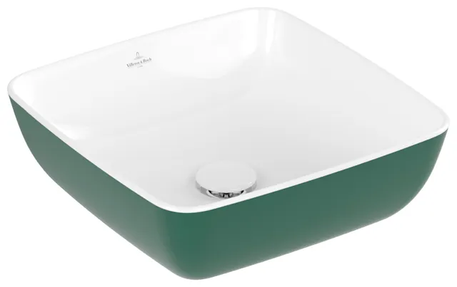 Villeroy & Boch Aufsatzwaschtisch aus TitanCeram „Artis“ 130 mm in Forest