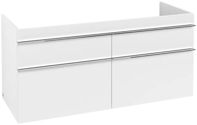 Villeroy & Boch Waschtischunterschrank „Venticello“ für Schrank-Doppelwaschtisch 1253 × 590 × 502 mm Weiß Matt, für links und rechts Villeroy & Boch Waschtischunterschrank „Venticello“ für Schrank-Doppelwaschtisch 1253 × 590 × 502 mm Weiß Matt, für links und rechts